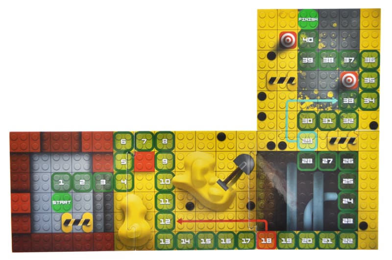 Блочний конструктор qbee QB300-204 «Block&Steps: Мегабудівельник» 3 в 1, 125 деталей, фото 10