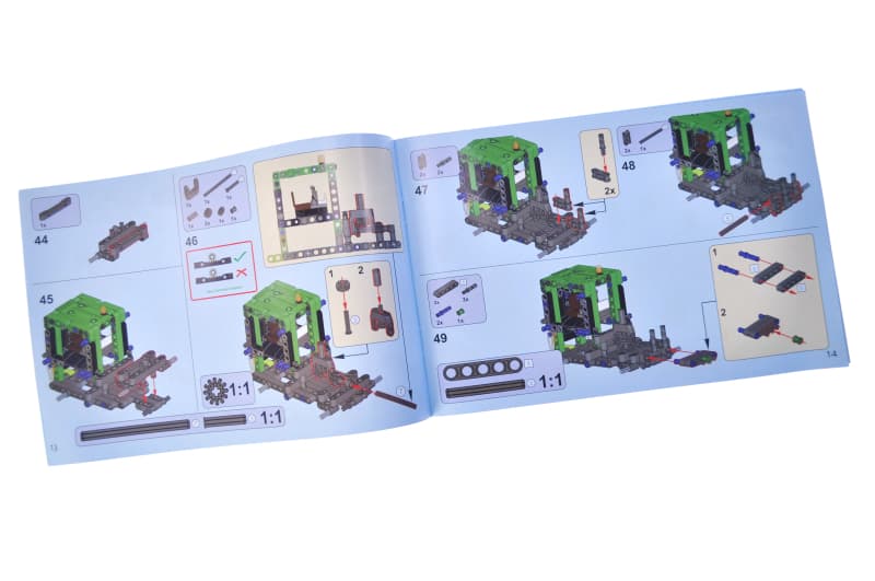 Конструктор 33072 "Комбайн" 500 дет. р.38x26x8 см YG Toys, фото 5