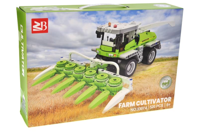 Конструктор 33074 "Комбайн" 520 дет. в коробці р.38x26x8 см YG Toys