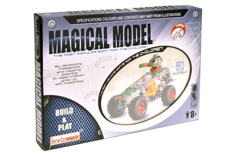 Металевий конструктор YG TOYS «Всюдихід», 226 деталей, 816B-47
