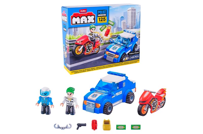Конструктор Zuru MAX CITY Поліція 83164 125 деталей, коробка