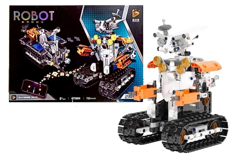 Конструктор «Робот-трансформер» на радіокеруванні, 739 деталей, YG TOYS