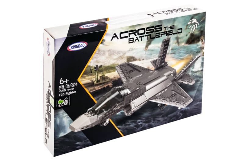 Конструктор "Літак-винищувач F-35" 646дет XB-06026 (Р)