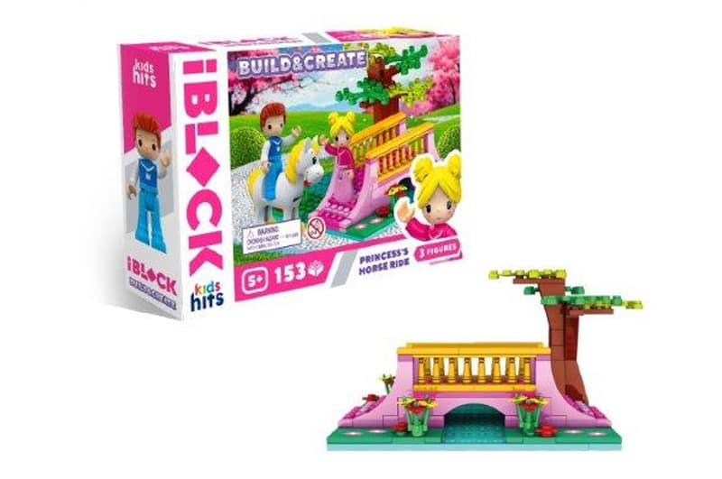 Конструктор Kids Hits IBLOCK Junior KH08/007/4, 153 деталі