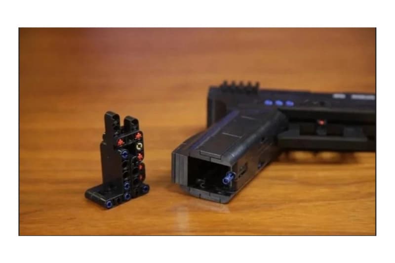 Конструктор YG TOYS «Пістолет G18», 336 деталей, фото 3