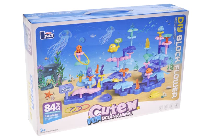 Конструктор 689-2 "Морський сад" в коробці р.40x9x27см YG Toys