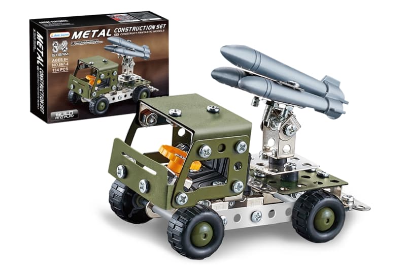 Металевий військовий конструктор YG TOYS, 134 деталі, 867-4