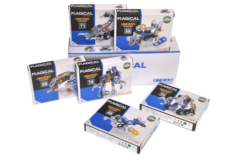 Металевий конструктор YG TOYS, 6 шт.