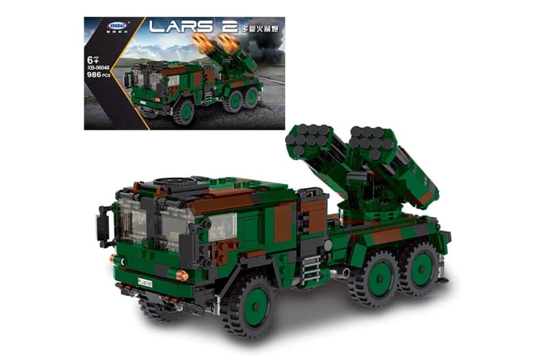 Конструктор "РСЗВ Lars-2" 986дет XB-06048 (Р)