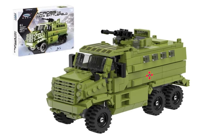Конструктор «Військова техніка» YG TOYS, 481 деталь, XB-06801