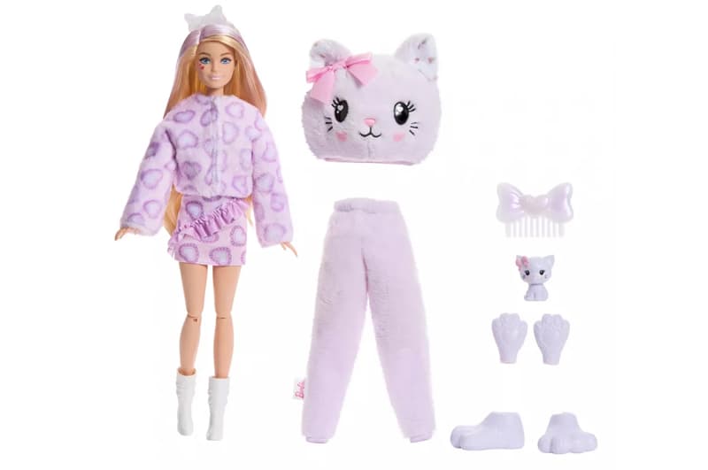 Лялька Barbie JJP64 "Cutie Reveal" серії "Милі бантики" – кошеня, фото 5