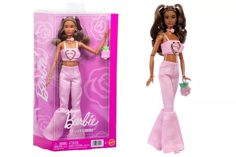 Лялька Barbie JJN72 "Deluxe Style" – трояндовий сет у барбікорі