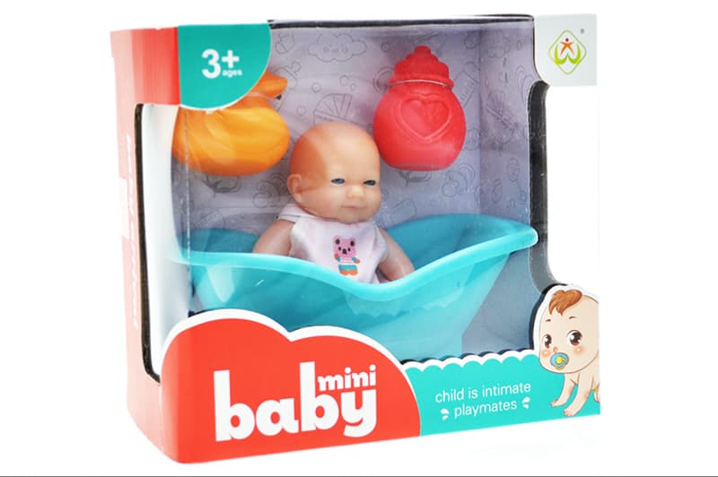 Пупс із ванночкою YG TOYS WX008-3, фото 2