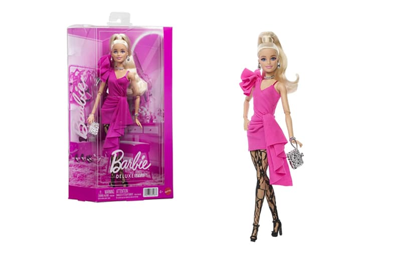 Лялька Barbie “Deluxe Style” колекції “Pink & Black” – асиметрична мінісукня