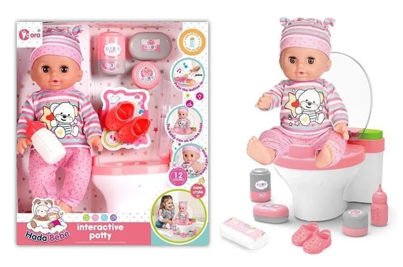 Пупс з WZB903-3 з аксесуарами, в коробці р.35x13,5x30 см YG Toys