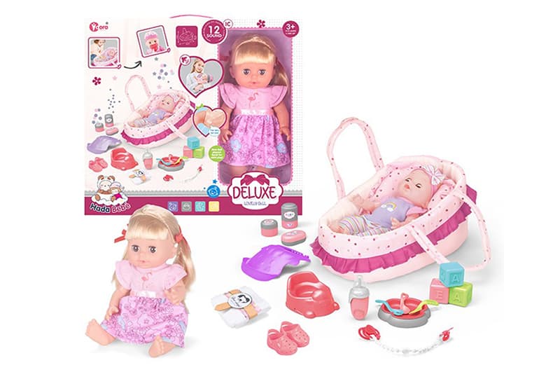 Пупс з WZB8806-5 з аксесуарами, в коробці р.38x10x35 см YG Toys