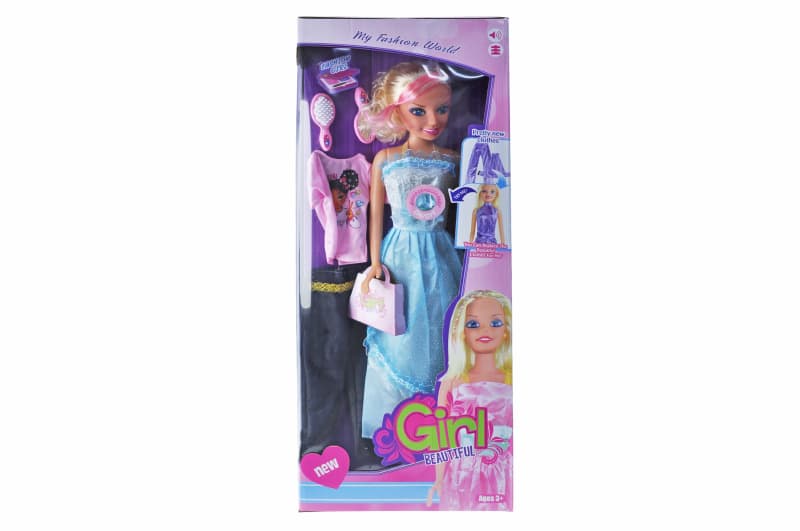 Лялька 026 з набором, в коробці р.82x11x32 см YG Toys