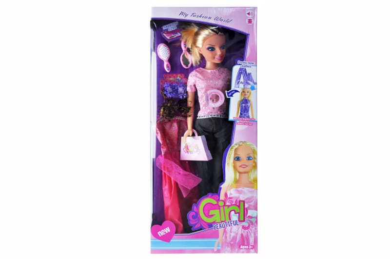 Лялька 019 з набором, в коробці р.82x11x32 см YG Toys