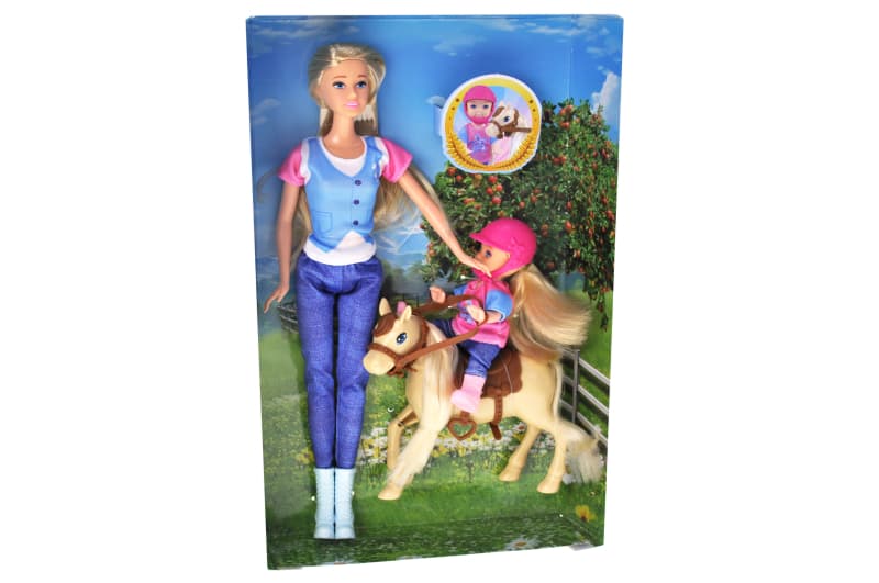 Набір ляльок YG TOYS WG291 з коником, фото 2
