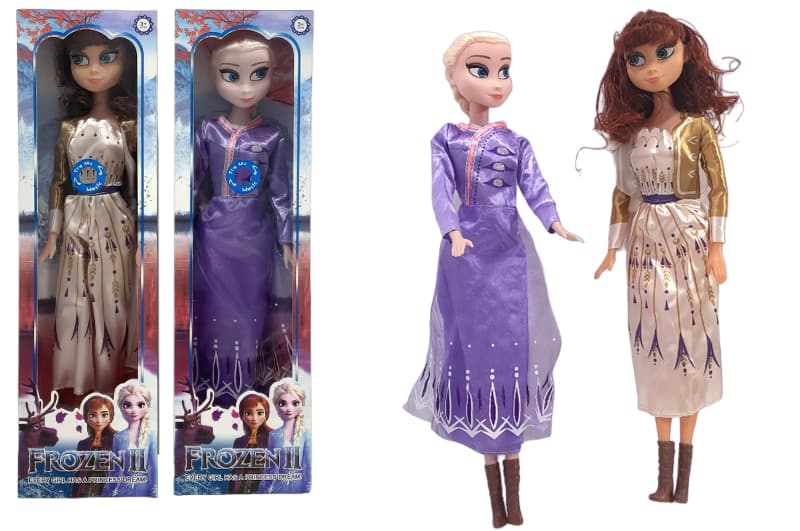 Лялька "FROZEN" озвучена, 2 види, в коробці
