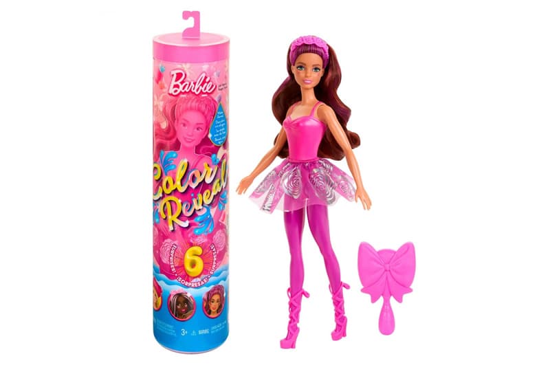 Лялька "Кольорове перевтілення" Barbie, серія "Балерина" (сюрприз)