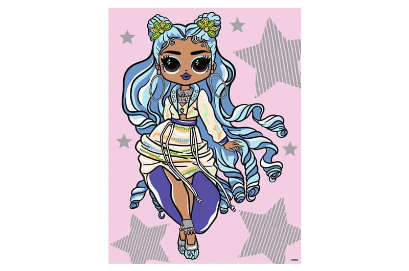 Набір для розпису по номерах Ideyka KHO6273 «L.O.L. Fashion Show Missy Frost», 30×40 см, зі стразами
