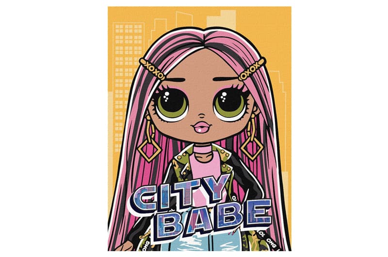 Набір для розпису по номерах Ideyka KHO6277 «L.O.L. City Babe», 30×40 см