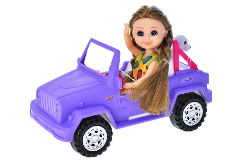 Лялька з машиною 55869 в коробці р.19,8x11,2x15см YG Toys, фото 5