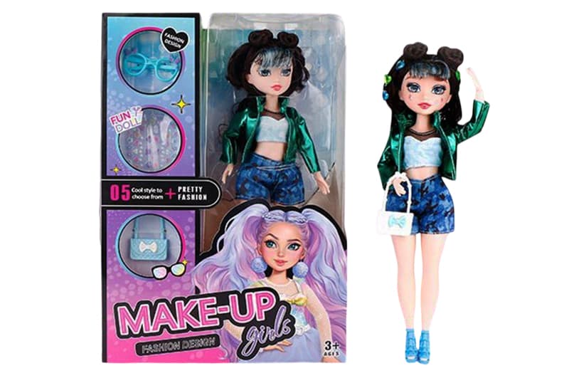 Лялька 29 см Make-up Girls 2788A з аксесуарами в коробці