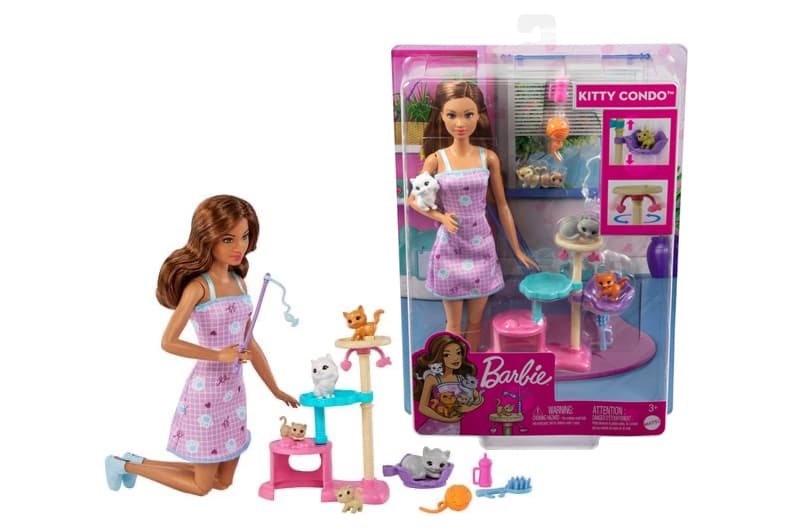 Ігровий набір Barbie з кошенятами Mattel HHB70