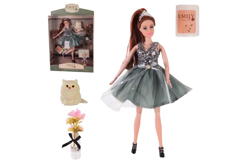 Лялька Emily YG TOYS QJ110C з аксесуарами