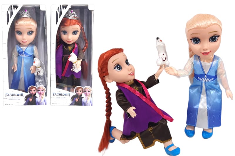 Лялька "FROZEN" озвучена, 2 види, в коробці