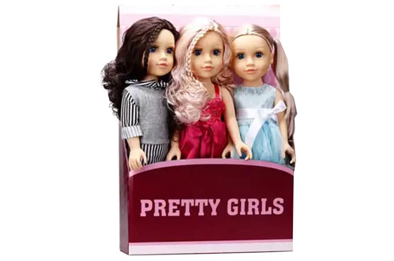 Лялька "Pretty Girl" на дисплеї 3шт