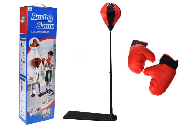 Боксерська груша DQ-151 на стійці в коробці р.68x11x19,5 см YG Toys