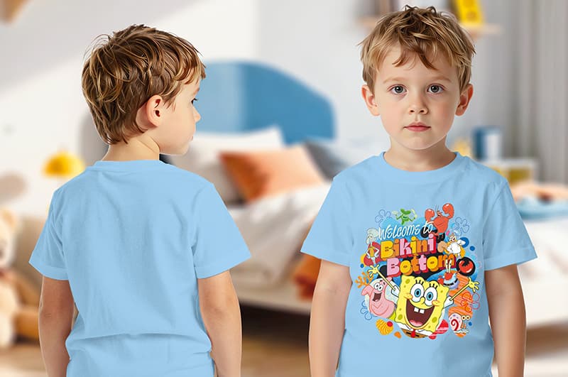 Футболка бавовняна QB-SB-001-03-86-92 SpongeBob Kids 86-92 qbee