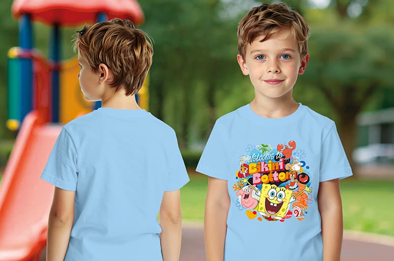 Футболка бавовняна QB-SB-001-03-98-104 SpongeBob Kids 98-104 qbee