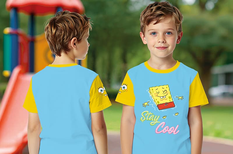 Футболка бавовняна QB-SB-001-04-98-104 SpongeBob Kids 98-104 qbee