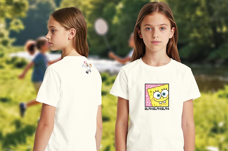 Футболка бавовняна QB-SB-001-05-122-128 SpongeBob Junior 122-128 qbee
