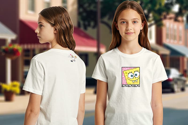 Футболка бавовняна QB-SB-001-05-146-152 SpongeBob Junior 146-152 qbee