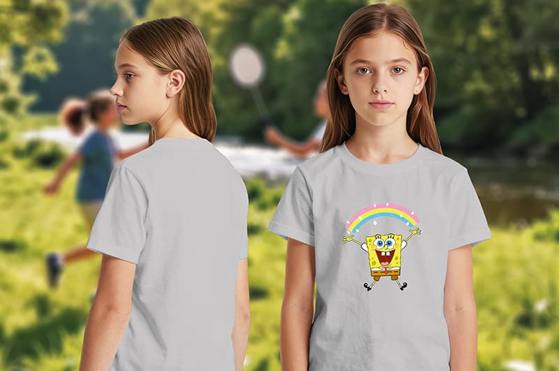 Футболка бавовняна QB-SB-001-06-122-128 SpongeBob Junior 122-128 qbee