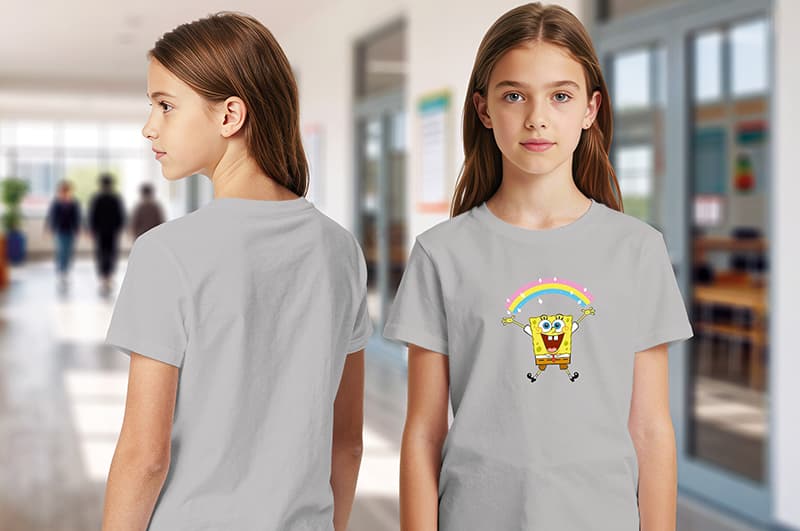 Футболка бавовняна QB-SB-001-06-134-140 SpongeBob Junior 134-140 qbee