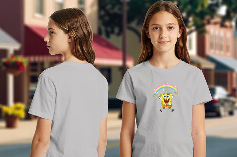 Футболка бавовняна QB-SB-001-06-146-152 SpongeBob Junior 146-152 qbee