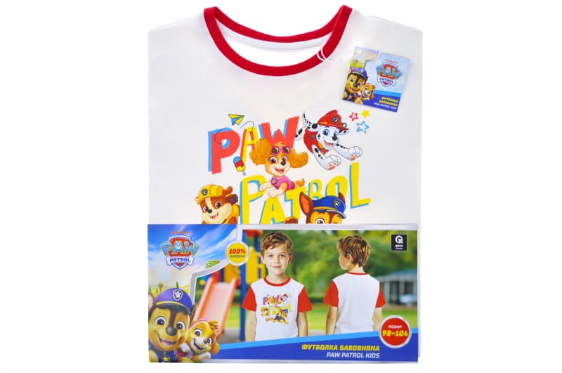 Футболка бавовняна QB-PP-001-08-98-104 PawPatrol Kids 98-104 qbee, фото 5