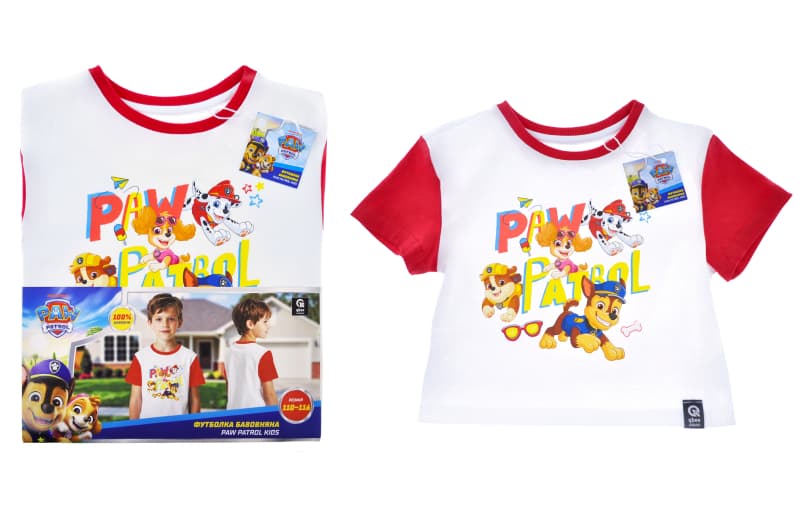 Футболка бавовняна QB-PP-001-08-110-116 PawPatrol Kids 110-116 qbee, фото 3