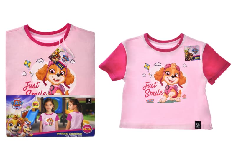 Футболка бавовняна QB-PP-001-09-98-104 PawPatrol Kids 98-104 qbee, фото 2