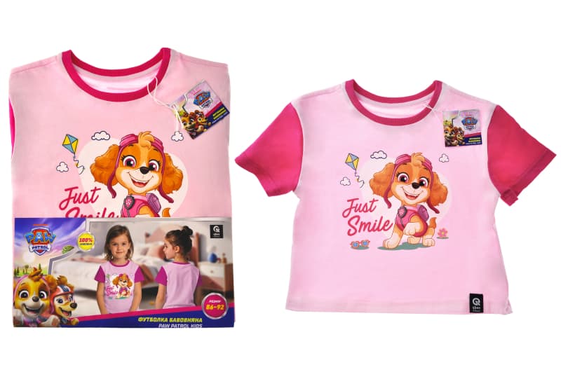 Футболка бавовняна QB-PP-001-09-86-92 PawPatrol Kids 86-92 qbee, фото 4