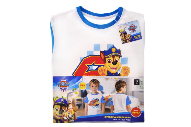 Футболка бавовняна QB-PP-001-10-86-92 PawPatrol Kids 86-92 qbee, фото 5