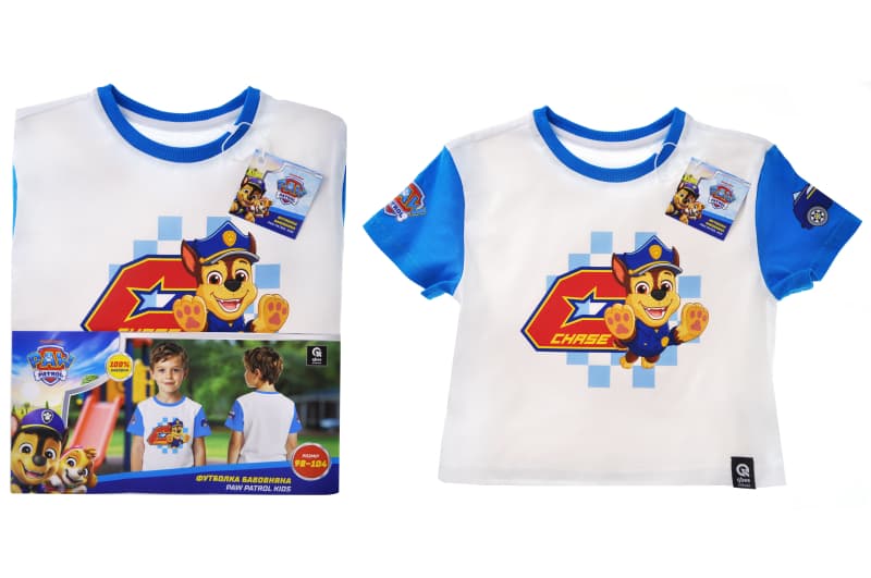 Футболка бавовняна QB-PP-001-10-98-104 PawPatrol Kids 98-104 qbee, фото 3