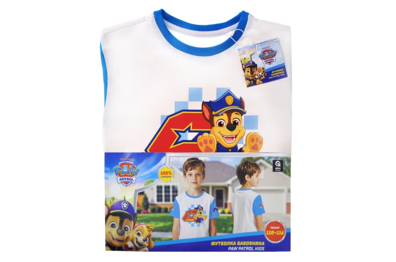 Футболка бавовняна QB-PP-001-10-110-116 PawPatrol Kids 110-116 qbee, фото 5