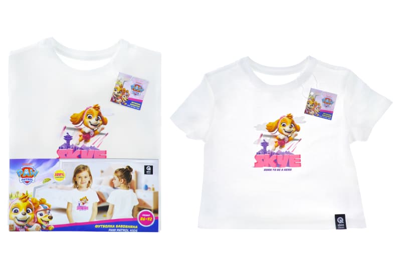 Футболка бавовняна QB-PP-001-11-86-92 PawPatrol Kids 86-92 qbee, фото 2